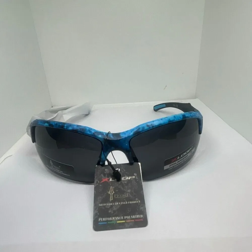 X-Loop Polarized Wrap Around Sport Sunglasses UV400 Protection